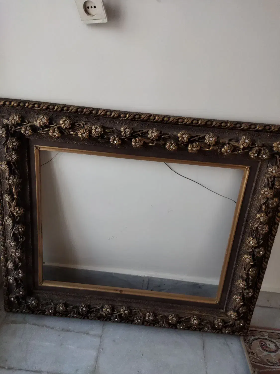 تابلو فرش دستباف همراه قاب|تابلو فرش|مشهد, نوید|دیوار