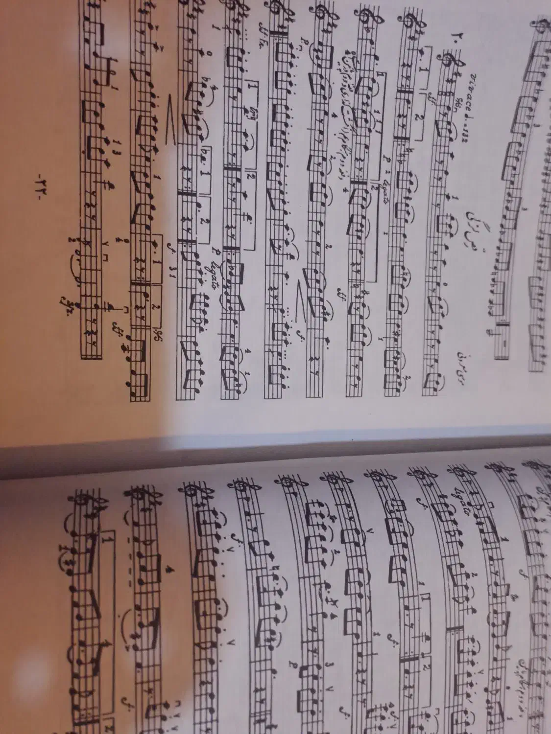 کتاب چهارم ویولن|ویولن|گرگان, |دیوار