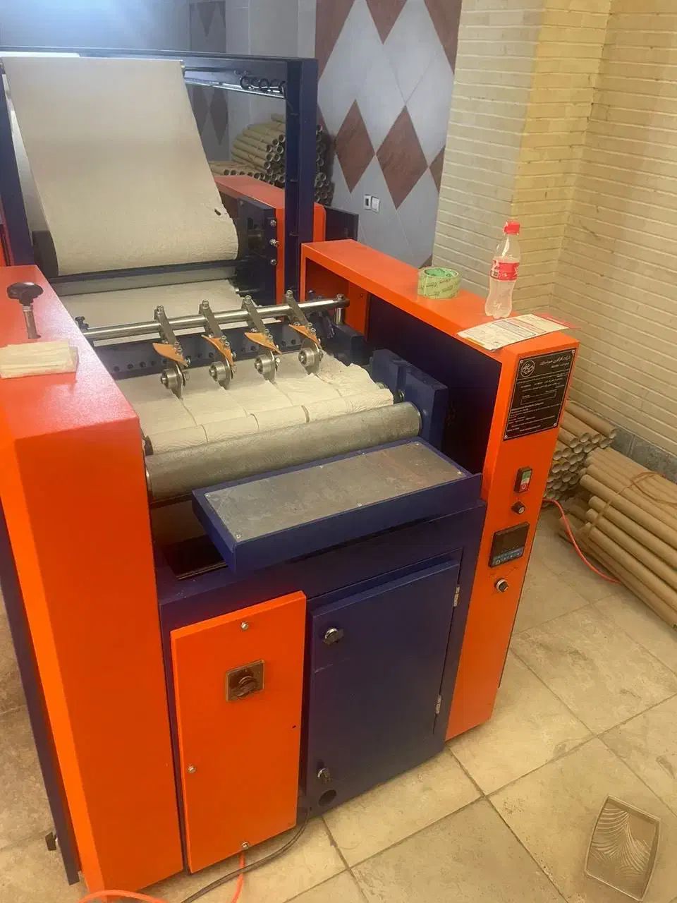 دستگاه تولید دستمال کاغذی|ماشین‌آلات صنعتی|اصفهان, سنبلستان|دیوار