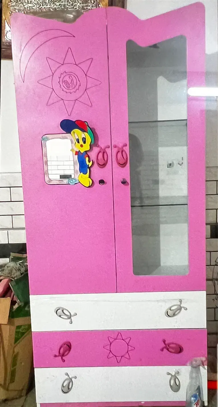 ست کمد و تخت کودک|اسباب و اثاث بچه|بجنورد, |دیوار