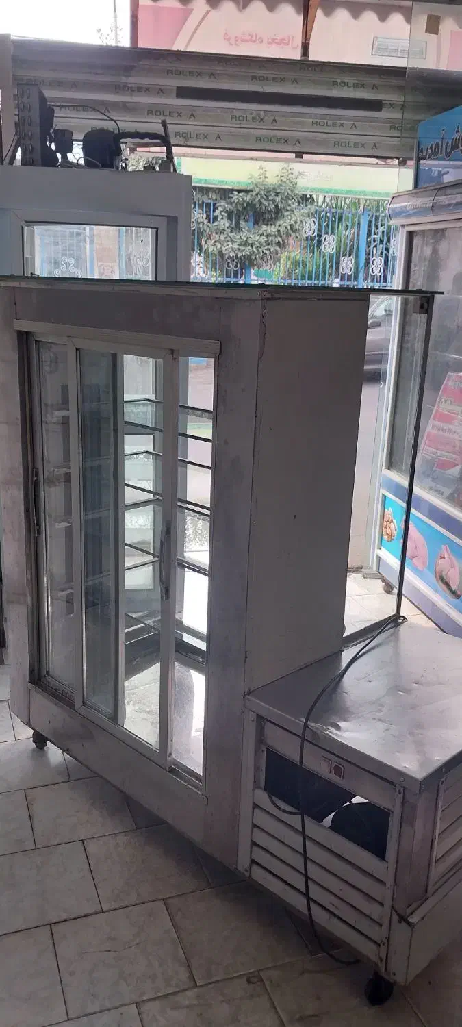 یخچال ایستاده ویترینی مکعبی|فروشگاه و مغازه|رشت, ساغری سازان|دیوار