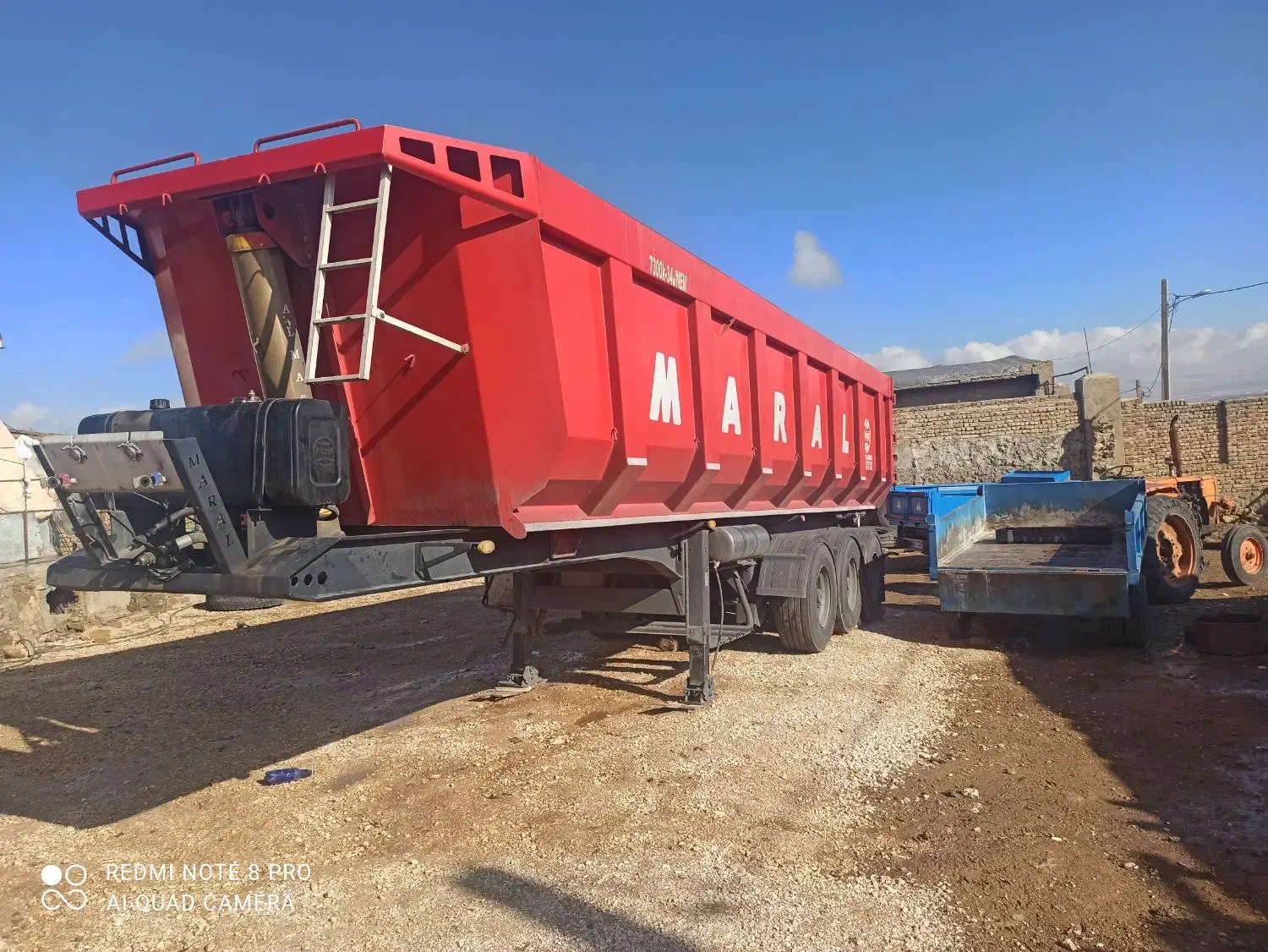 تریلی سه محور 8 ماه کار ساخت حمزه ای سفارشی|خودرو سنگین|بروجرد, |دیوار