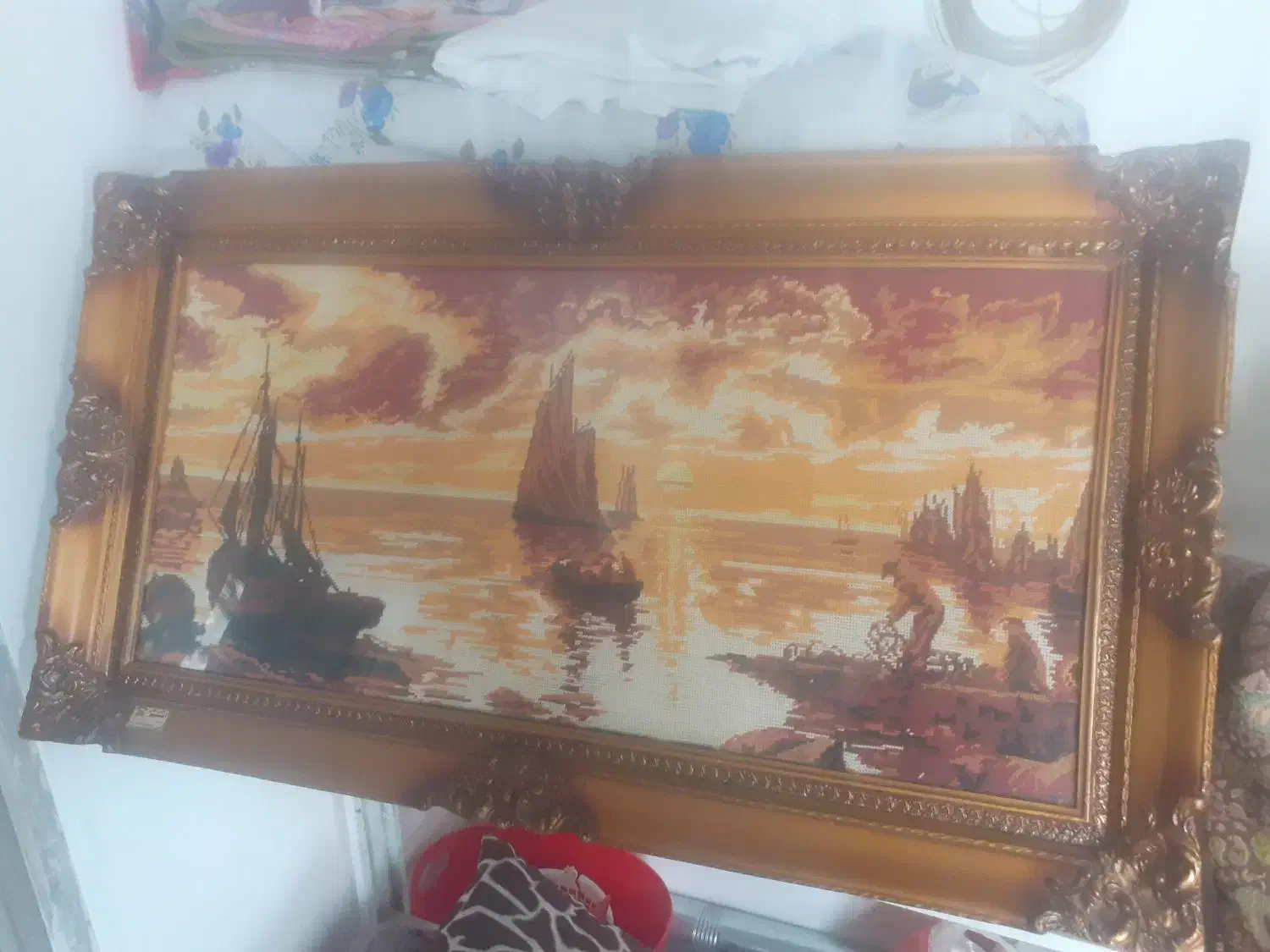 تابلو با قاب سلطنتی|تابلو، نقاشی، عکس|بجنورد, |دیوار