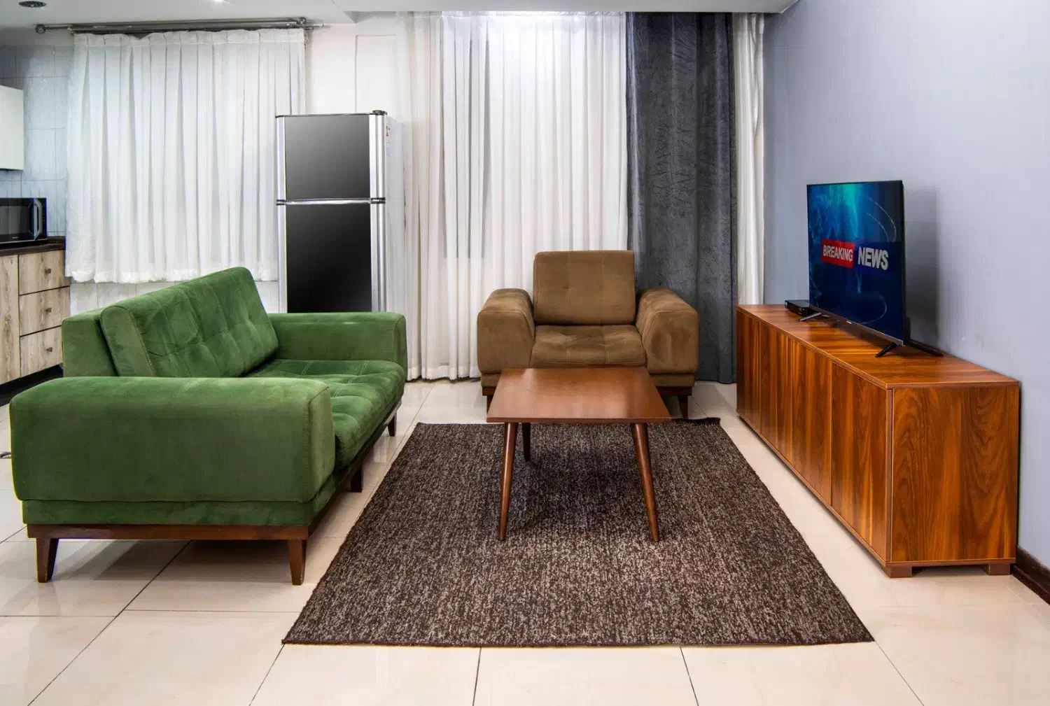 مبله جمهوری بسیار تمیز|اجارهٔ کوتاهمدت آپارتمان و سوئیت|تهران, شیخ هادی|دیوار