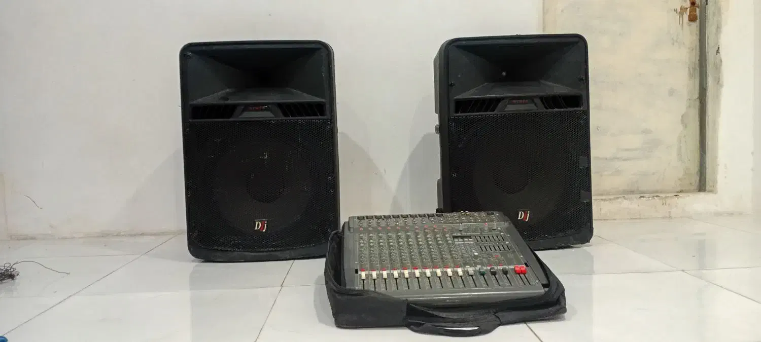 وفر۱۸ پا ور میکسر دایناکورد هزار|آلات موسیقی|مشهد, کارگران|دیوار