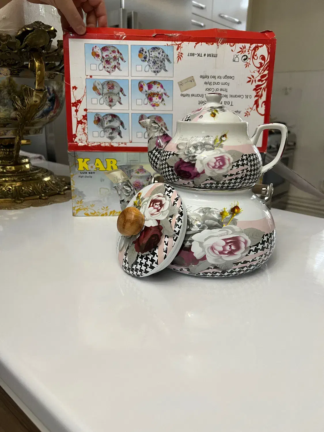 کتری و قوری نو|قوری، کتری، قهوه‌ساز دستی|تبریز, |دیوار