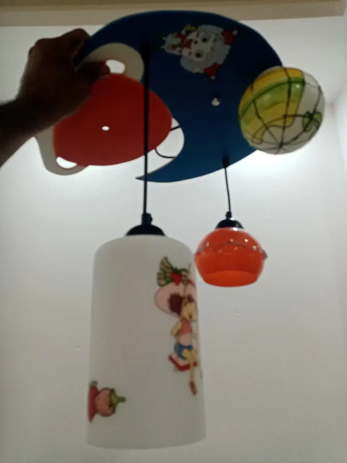 لوستر اتاق کودک|لوستر و چراغ آویز|بندرعباس, |دیوار