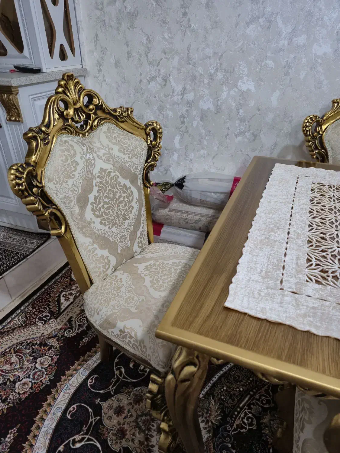 ناهار خوری 4نفره|میز و صندلی غذاخوری|قرچک, مهدیه|دیوار