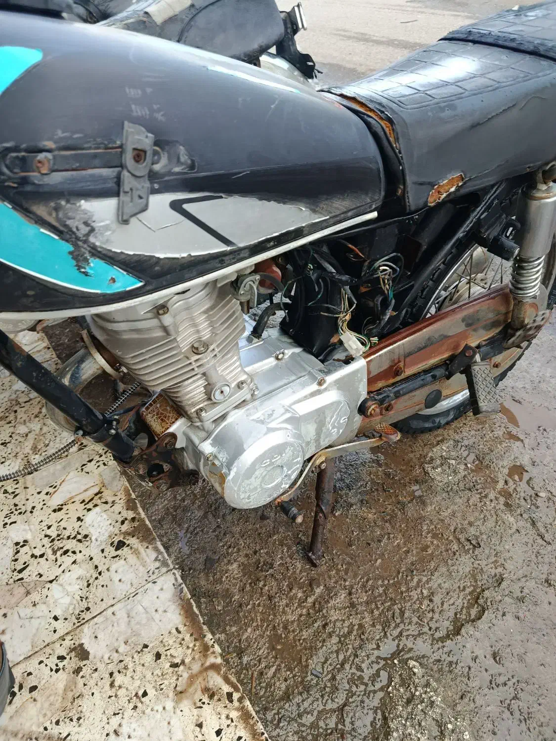 موتور مزایده اوراقی اماده بازسازی|موتورسیکلت|رشت, حومه رشت|دیوار