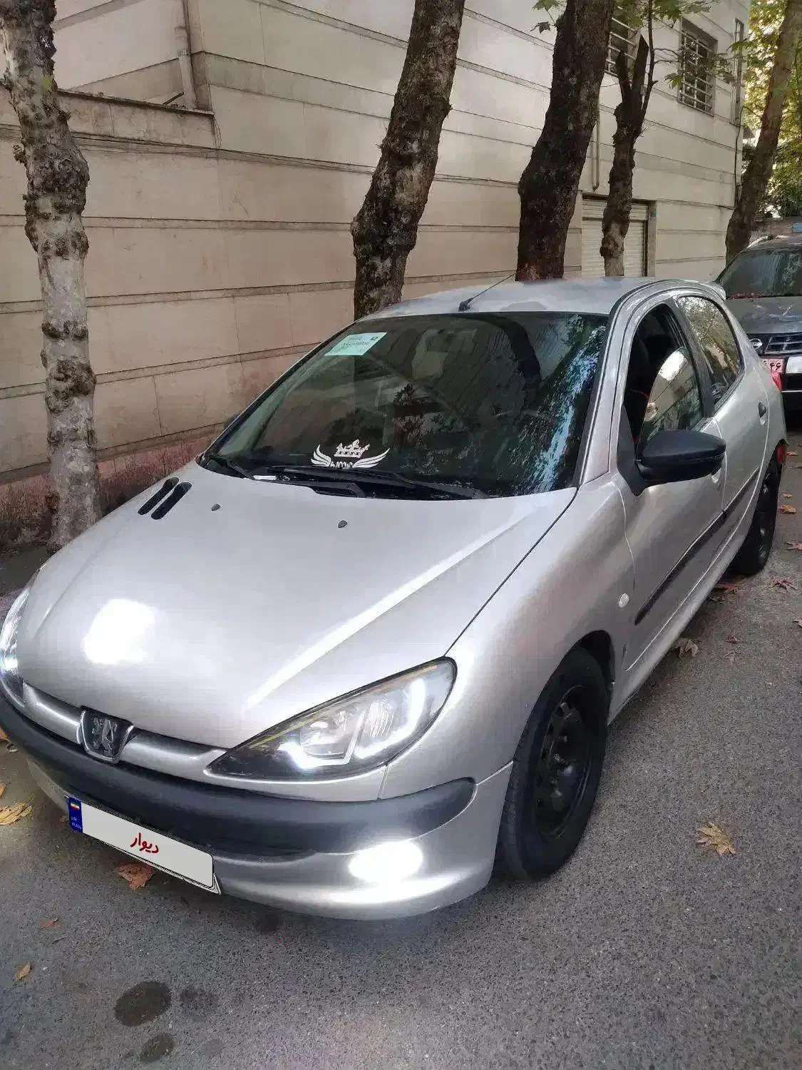 پژو ۲۰۶ مدل ۸۲ تیپ دو|خودرو سواری و وانت|رشت, منظریه|دیوار