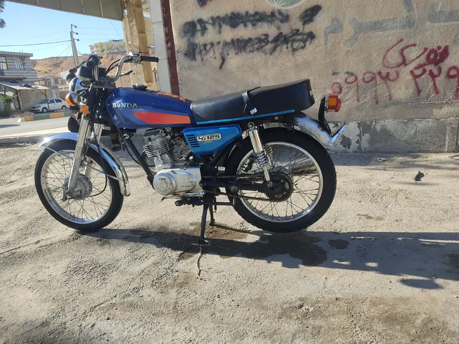 موتور ۱۲۵ مزایده|موتورسیکلت|دره شهر, |دیوار