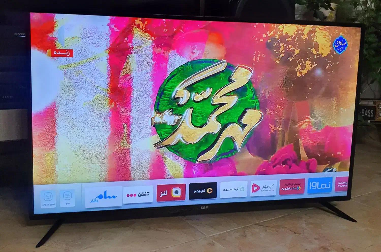 ال ای دی ۴۳ سام هوشمند|تلویزیون و پروژکتور|اردبیل, |دیوار