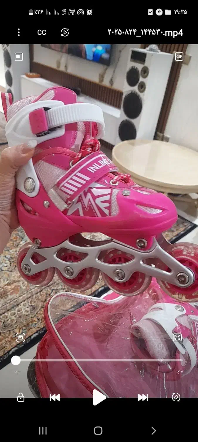 اسکیت سایز ۳۰تا ۳۵|دوچرخه، اسکیت، اسکوتر|خرم‌آباد, |دیوار