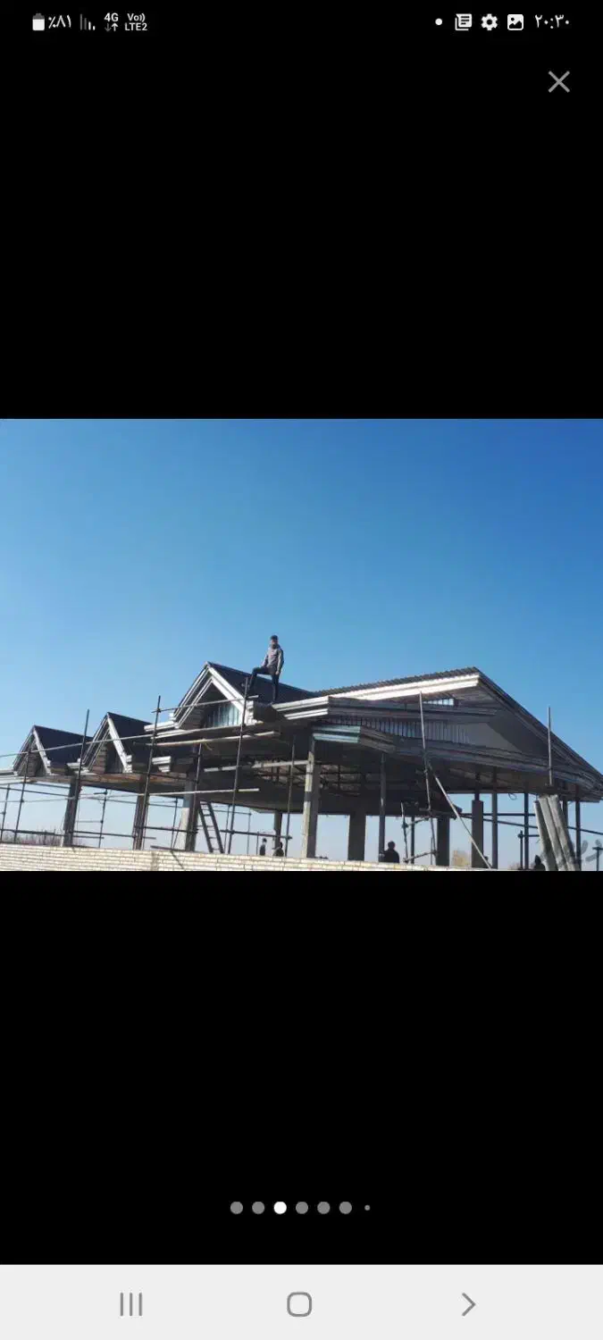 اجرای کلیه خرپا شیروانی آدواز ایرانیت در تمام نقاط|خدمات پیشه و مهارت|اردبیل, |دیوار