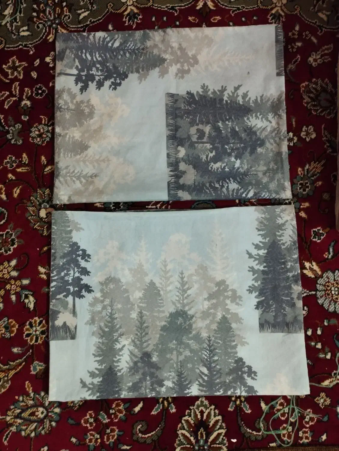 دو عدد رو بالشی ست نو و تمیز|سرویس روتختی|قزوین, |دیوار