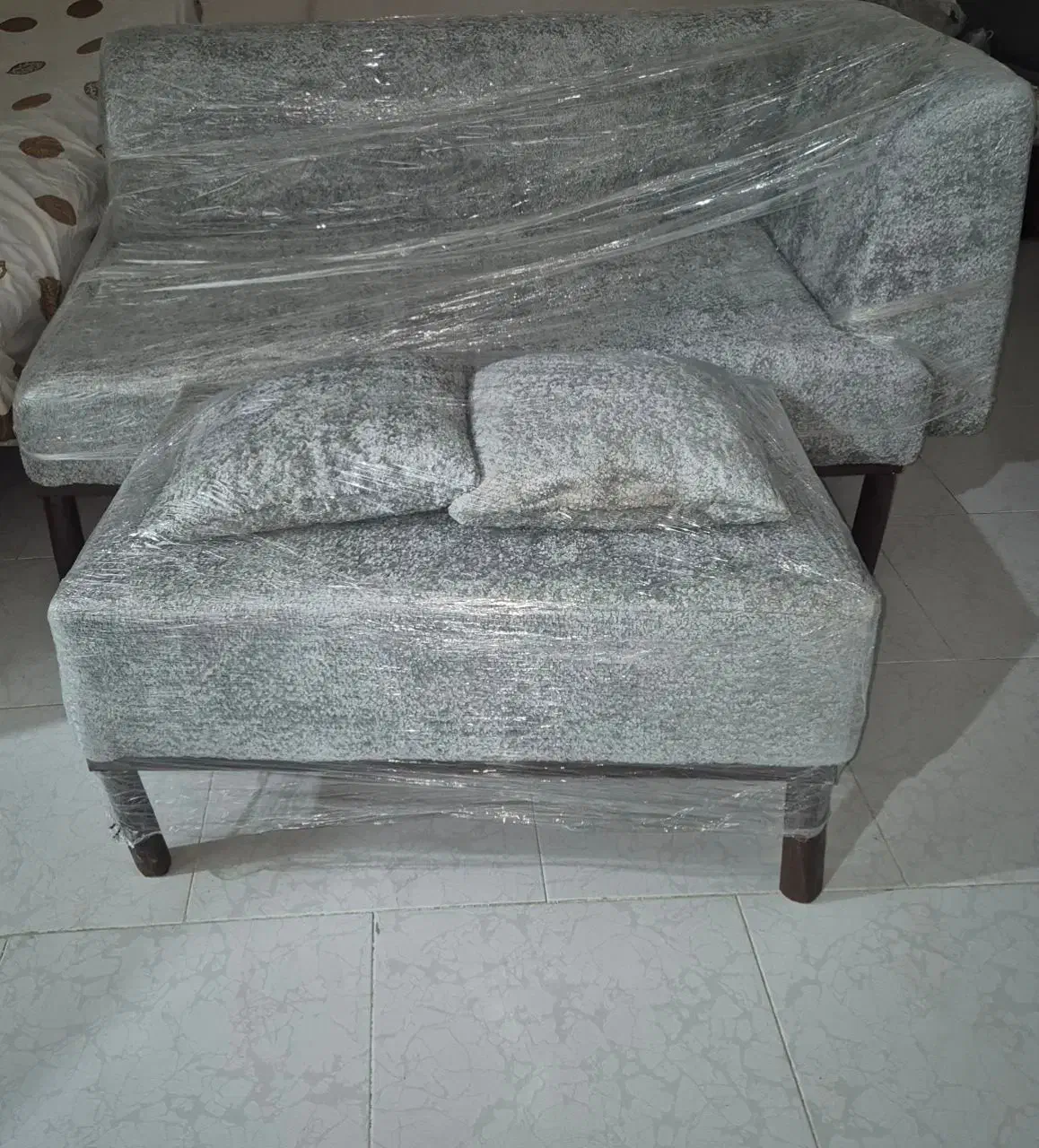 مبل ال پارچه تدی|مبلمان خانگی و میز عسلی|هشتگرد, شهرک آفتاب|دیوار