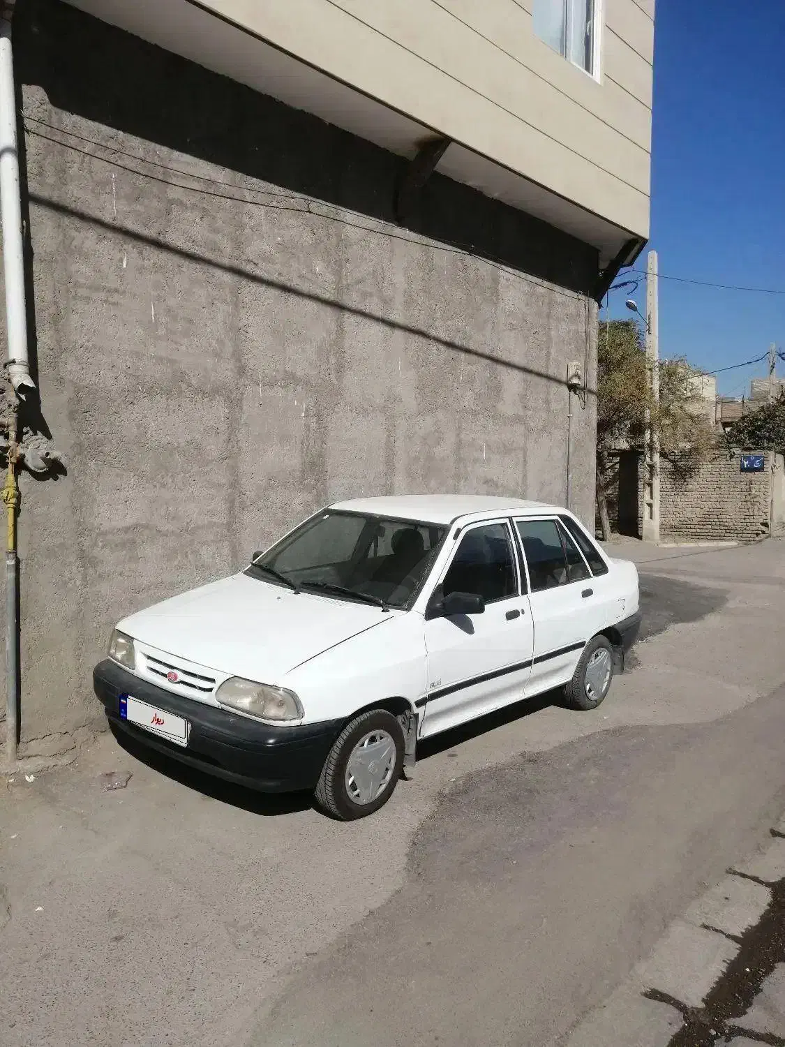 پراید سفید مدل 1383 انژکتور دوگانه سوز دستی|خودرو سواری و وانت|نیشابور, گنبد سبز|دیوار