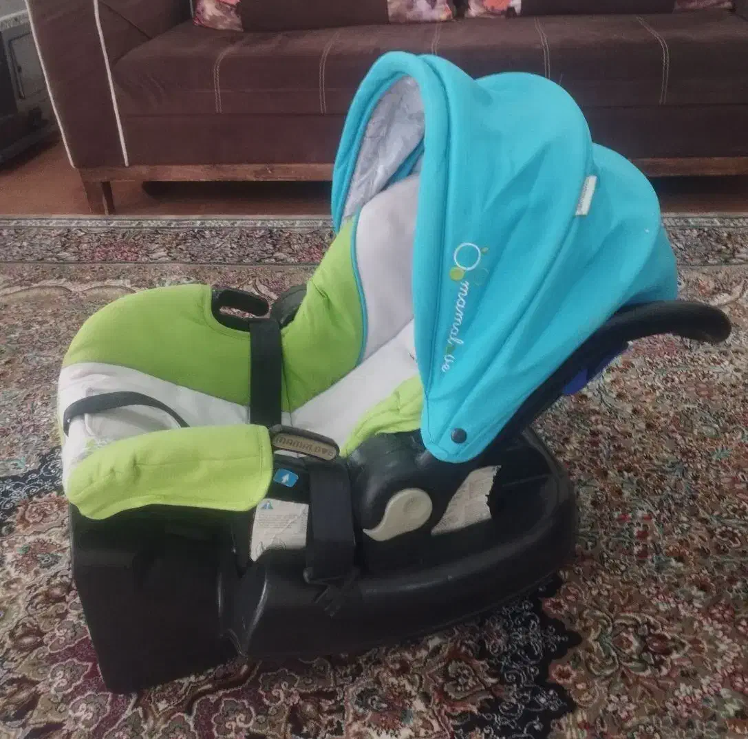 روروکوصندلی ماشین نوراد|کالسکه و لوازم جانبی|شیراز, باغ تخت|دیوار