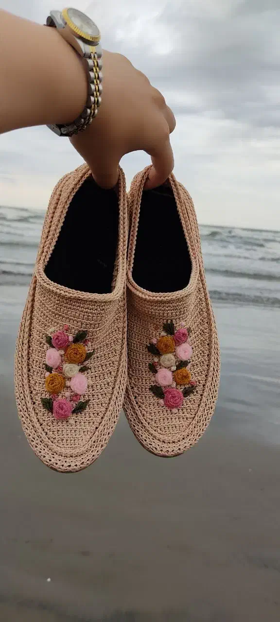 گیوه دستبافت خودم|کیف، کفش، کمربند|شهرکرد, |دیوار