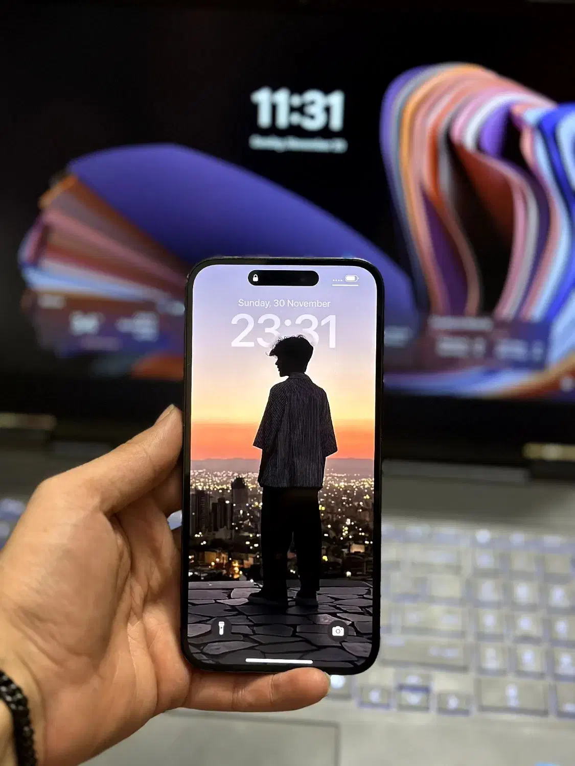 آیفون 14پرو مکس مشکی با ریجستر|موبایل|مشهد, امام رضا (ع)|دیوار