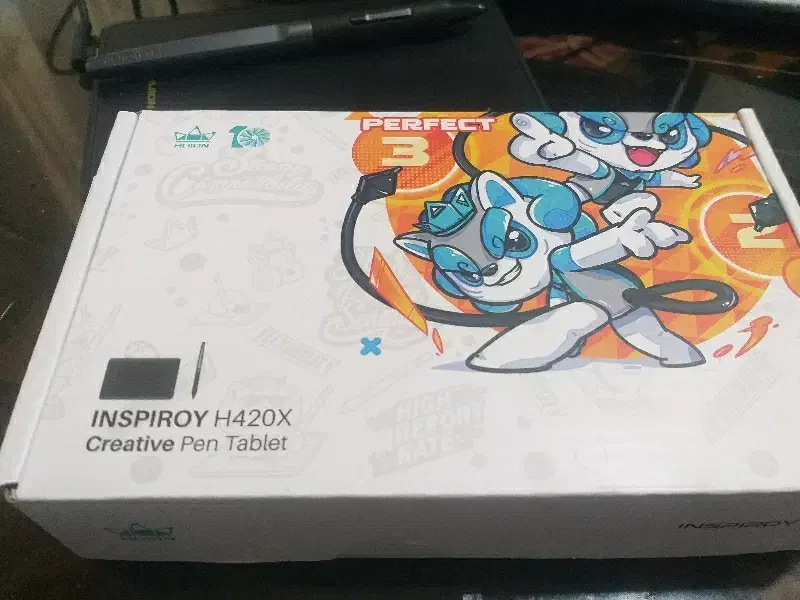 قلم نوری Huion H420x|قطعات و لوازم جانبی رایانه|کنگاور, |دیوار