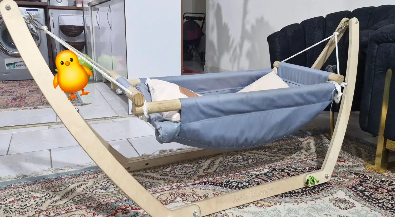 گهواره تاشو|اسباب و اثاث بچه|پرند, فاز ۵|دیوار