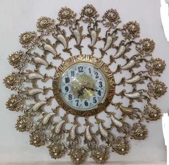 ساعت برنز دیواری|ساعت دیواری و تزئینی|قم, شهرک امام حسین|دیوار