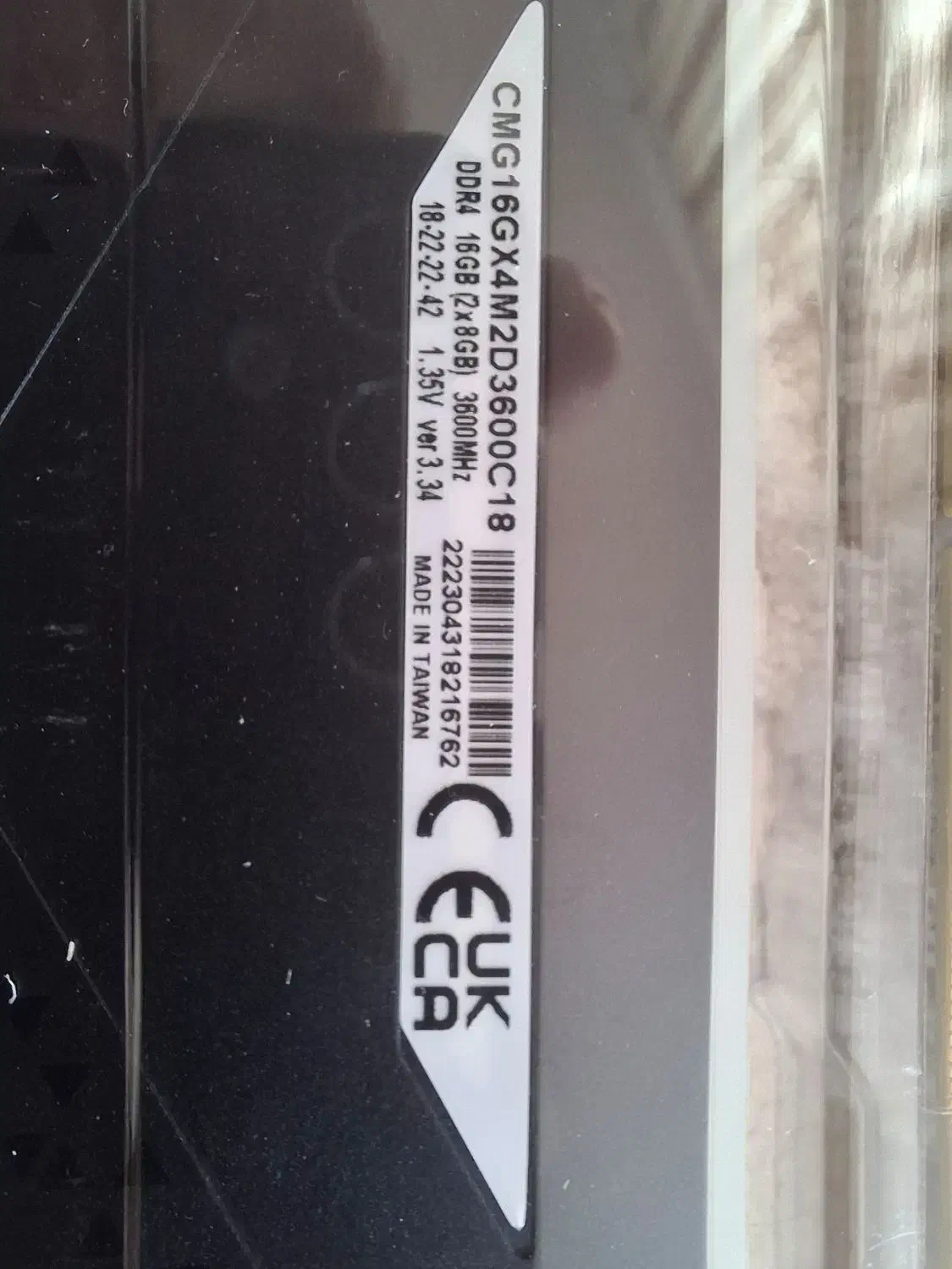 RAM DDR4 16GB دو کاناله 3600GHZ|قطعات و لوازم جانبی رایانه|تهران, سلسبیل جنوبی|دیوار