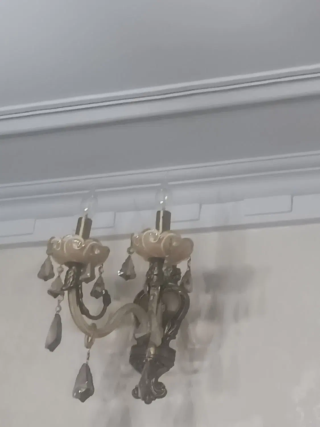 یک جفت لوستر هشت شاخه با یک عدد دیوار کوب|لوستر و چراغ آویز|اسلامشهر, مظفریه|دیوار