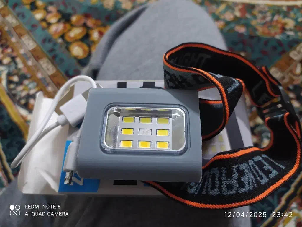 چراغ پیشانی شارژی|کوهنوردی و کمپینگ|ایذه, |دیوار