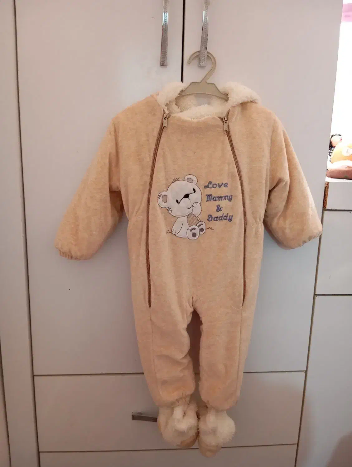 لباس سرهمی نوزاد تو کرک گرم|کفش و لباس بچه|تربت‌حیدریه, حسنی بالا|دیوار