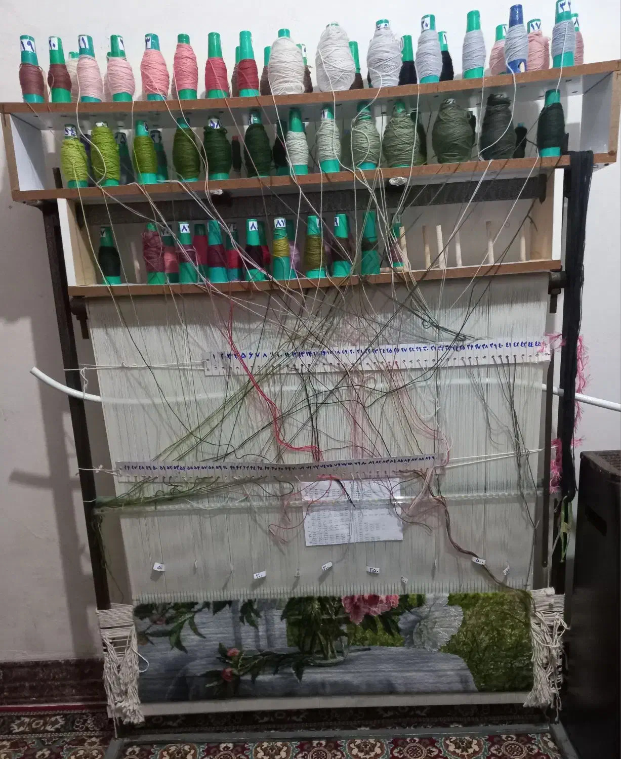 تابلو فرش|تابلو فرش|بندر انزلی, لیچارگی حسن رود|دیوار