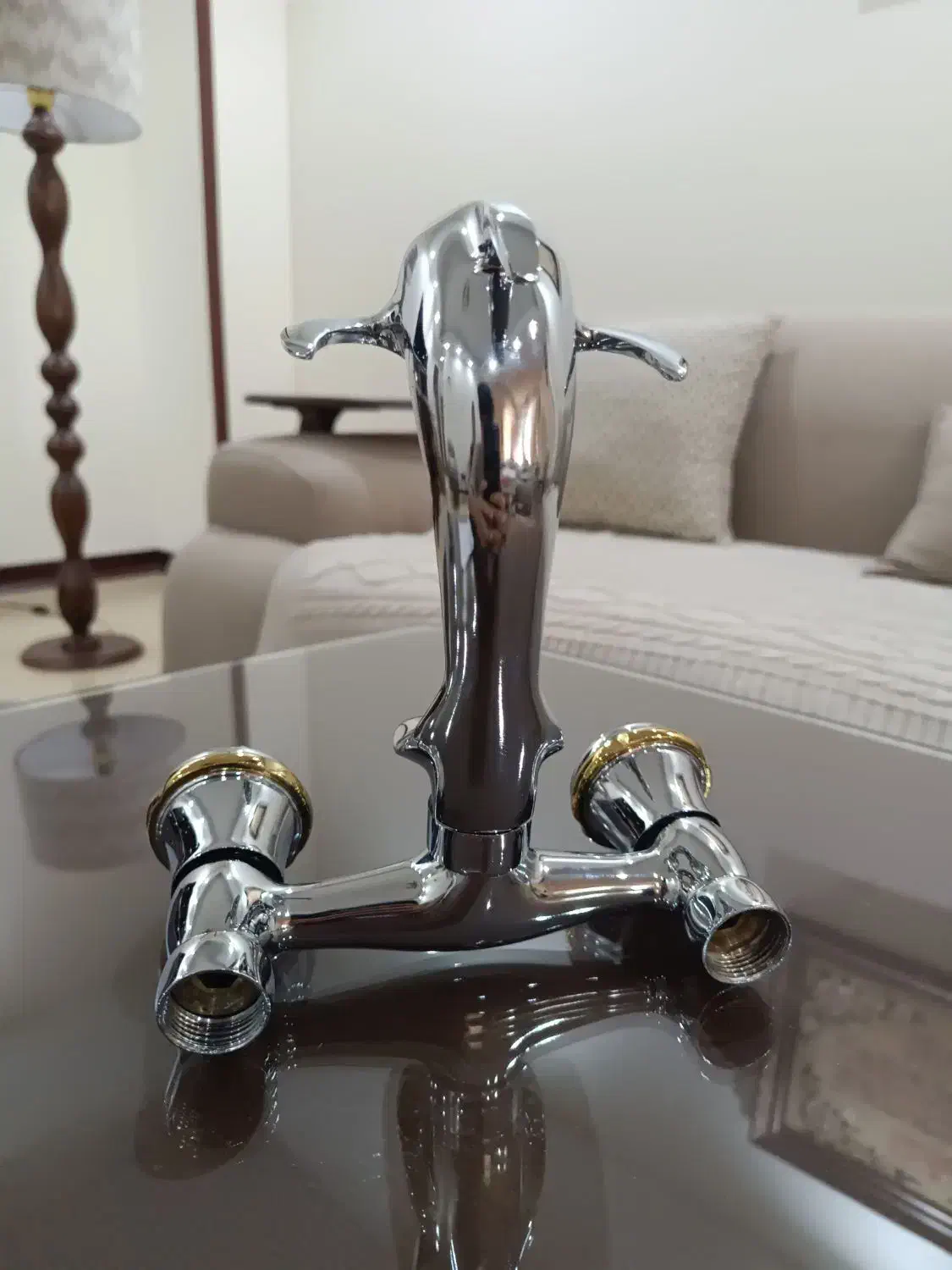 شیر آب دیواری  مدل دلفینی|لوازم سرویس بهداشتی|تهران, صادقیه|دیوار