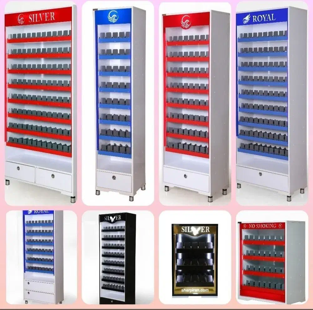 استند سیگار کوچیک و بزرگ همراه با نورپردازی|فروشگاه و مغازه|میانه, |دیوار