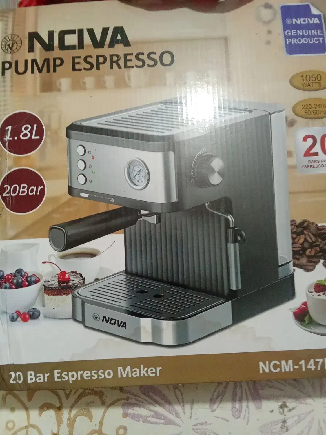 دستگاه اسپرسوساز یه باراستفاده شده|سماور، چای‌ساز، قهوه‌ساز|شوشتر, |دیوار