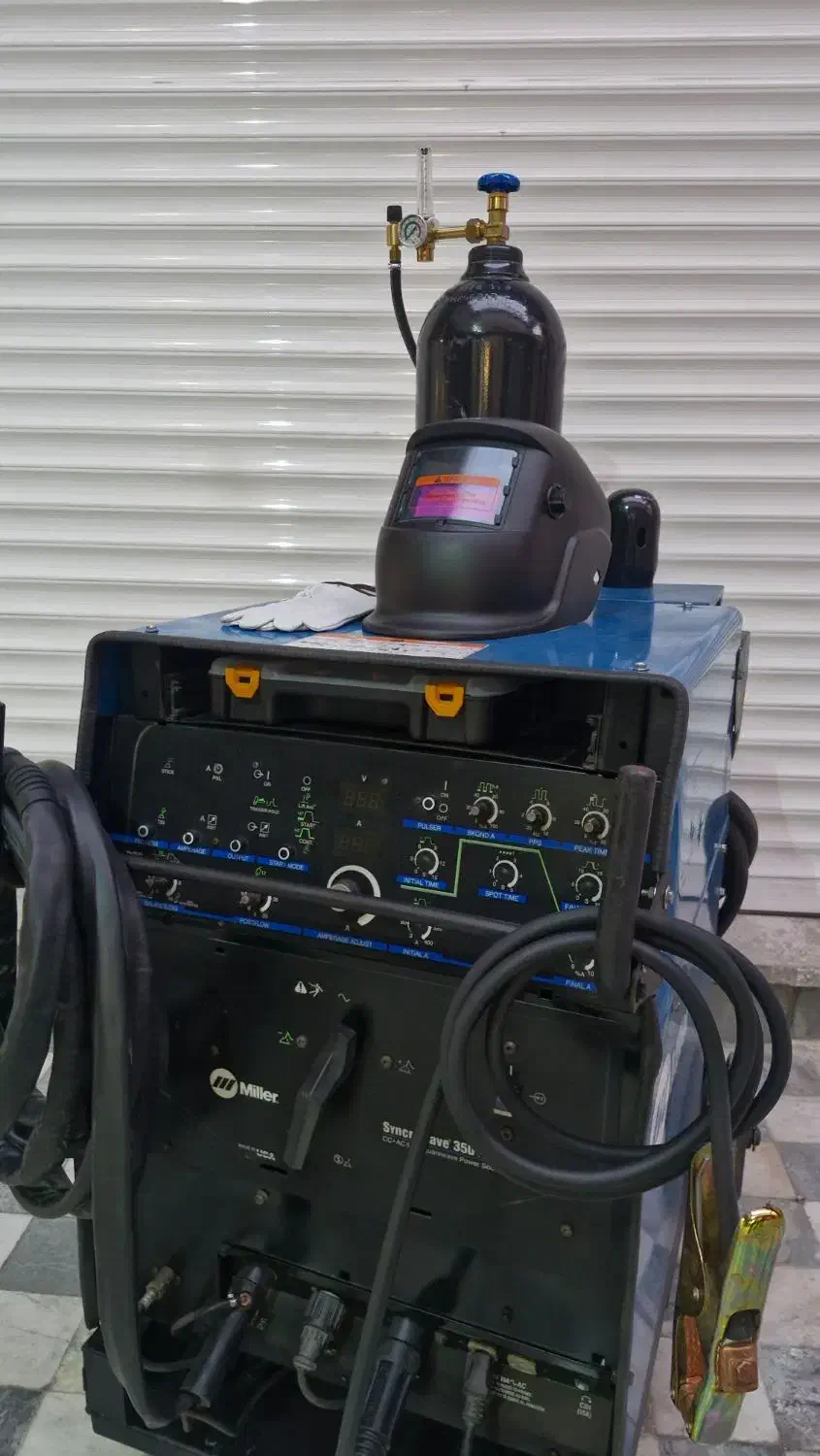 دستگاه جوش آرگون مدل AC/DC 350 میلر آمریکا|ماشین‌آلات صنعتی|تهران, شهر زیبا|دیوار