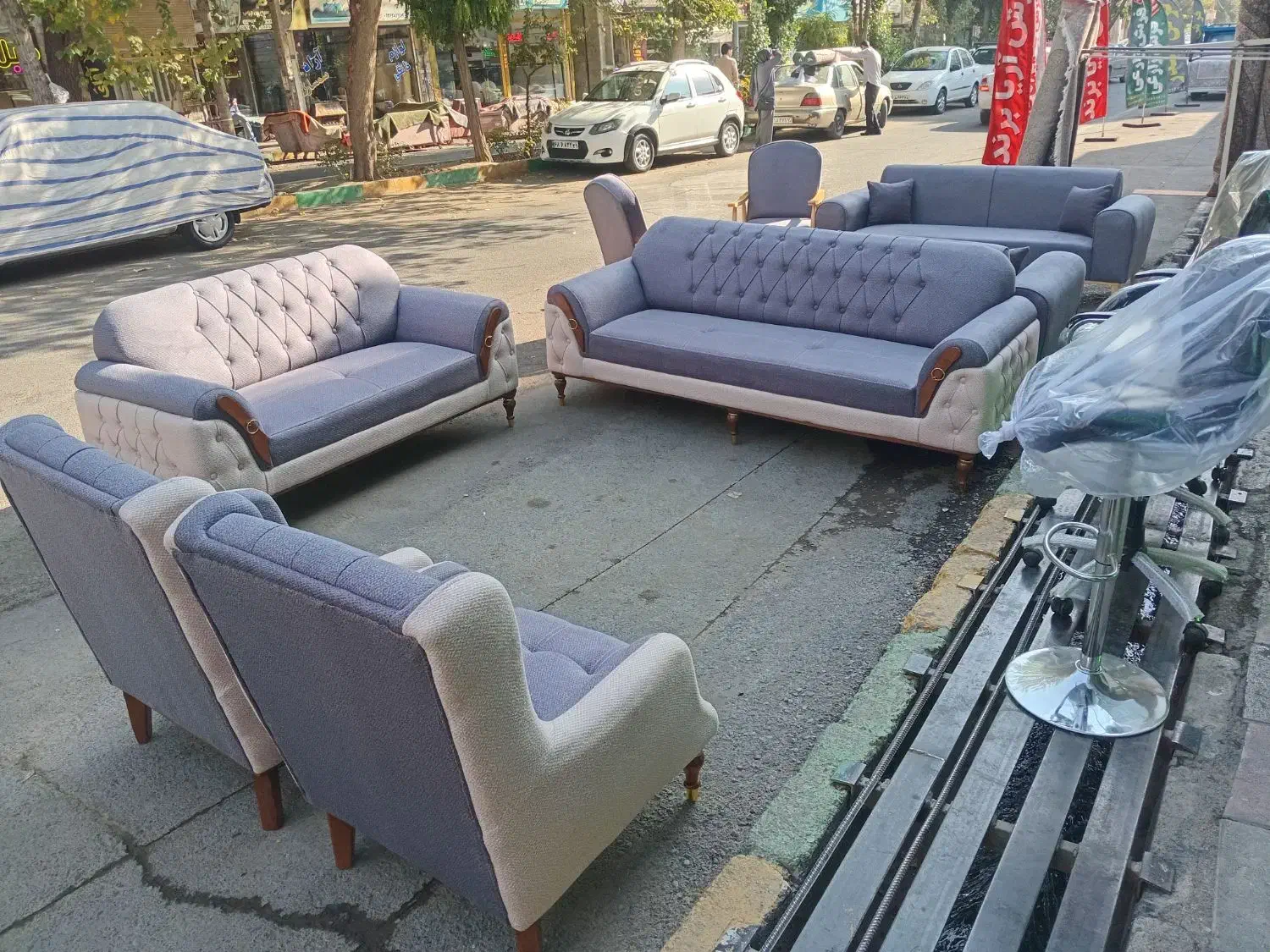 سناتور مبل|مبلمان خانگی و میز عسلی|تاکستان, |دیوار