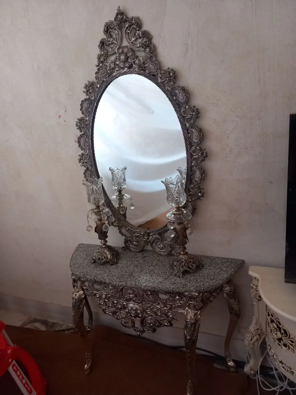 کنسول آینه بوفه|بوفه، ویترین، کنسول|میاندوآب, |دیوار