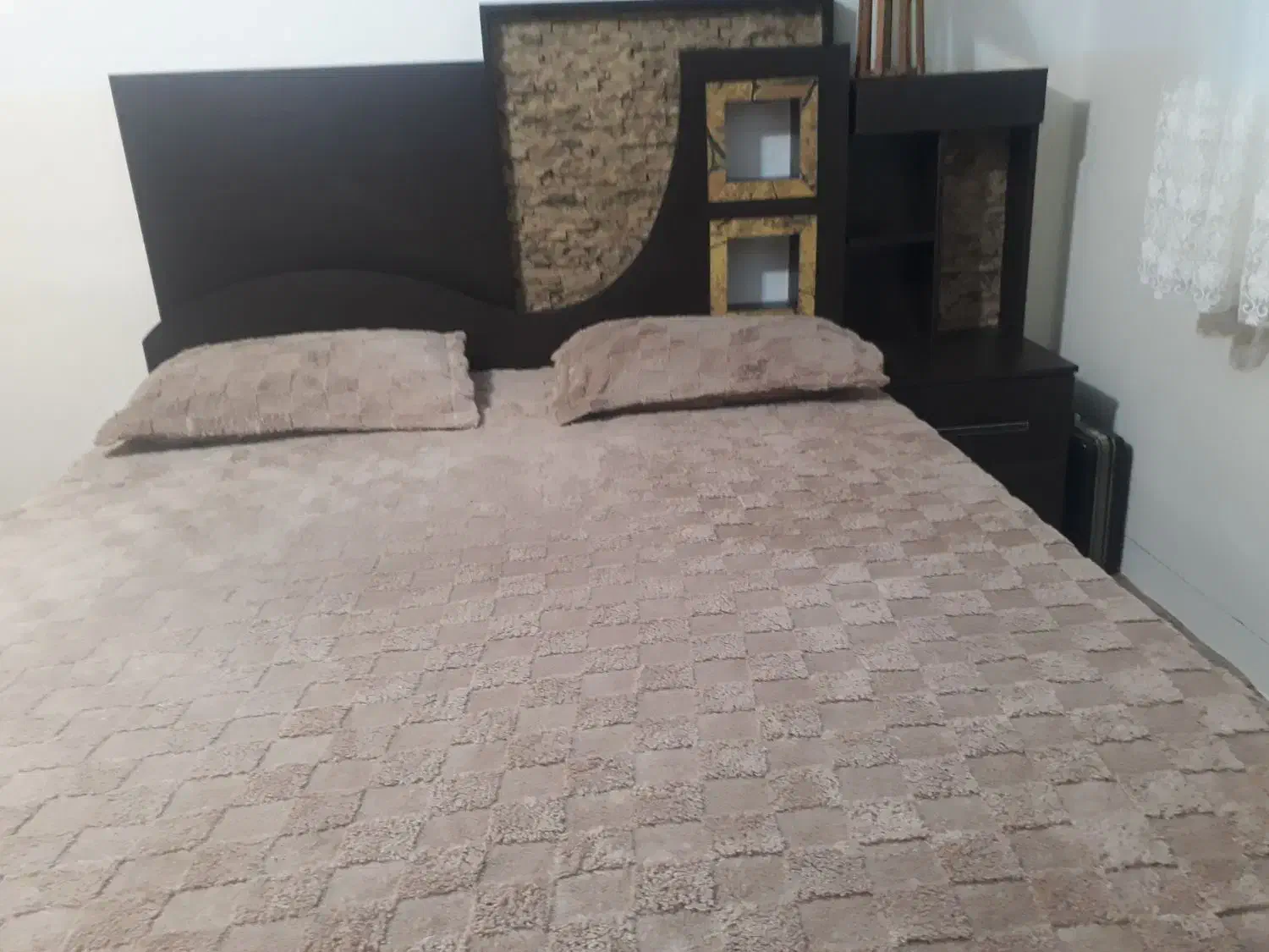 سرویس خواب ام دی اف|تخت و سرویس خواب|شهرضا, |دیوار