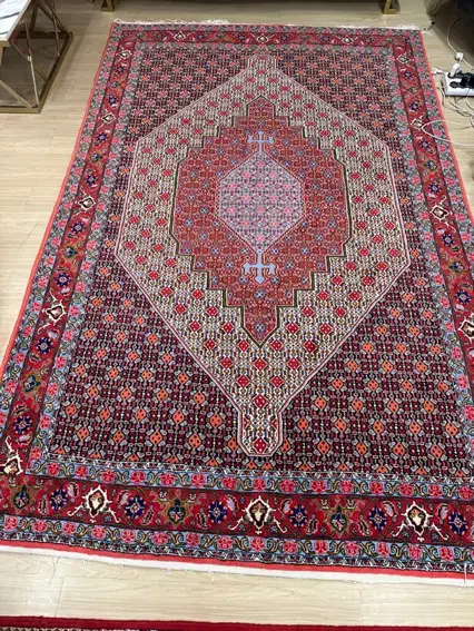 دو تخته فرش دستباف ۶ متری نو|فرش|سنندج, |دیوار