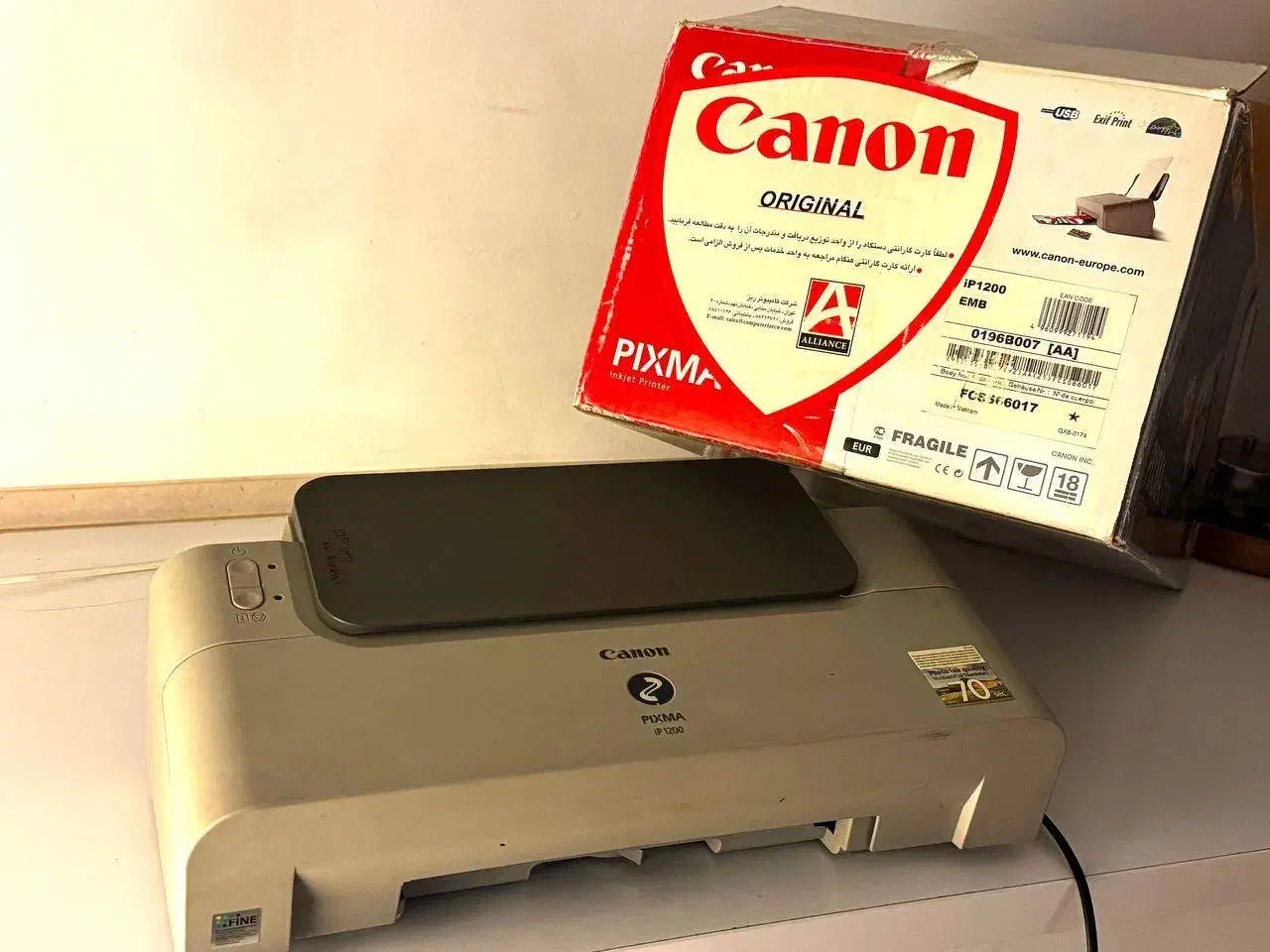 دستگاه پرینتر رنگی کنون مدل IP 1200 PIXMA|پرینتر، اسکنر، کپی، فکس|مشهد, گوهرشاد|دیوار