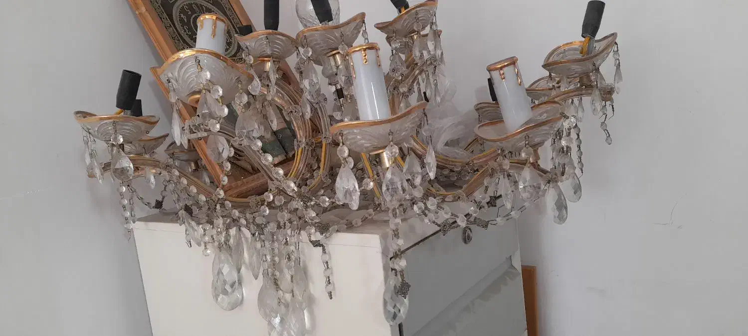 لوستر|لوستر و چراغ آویز|ارومیه, |دیوار