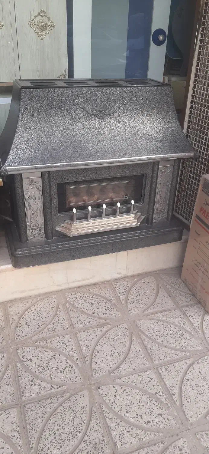 بخاری شومینه تمیز|بخاری، هیتر، شومینه|قهدریجان, |دیوار