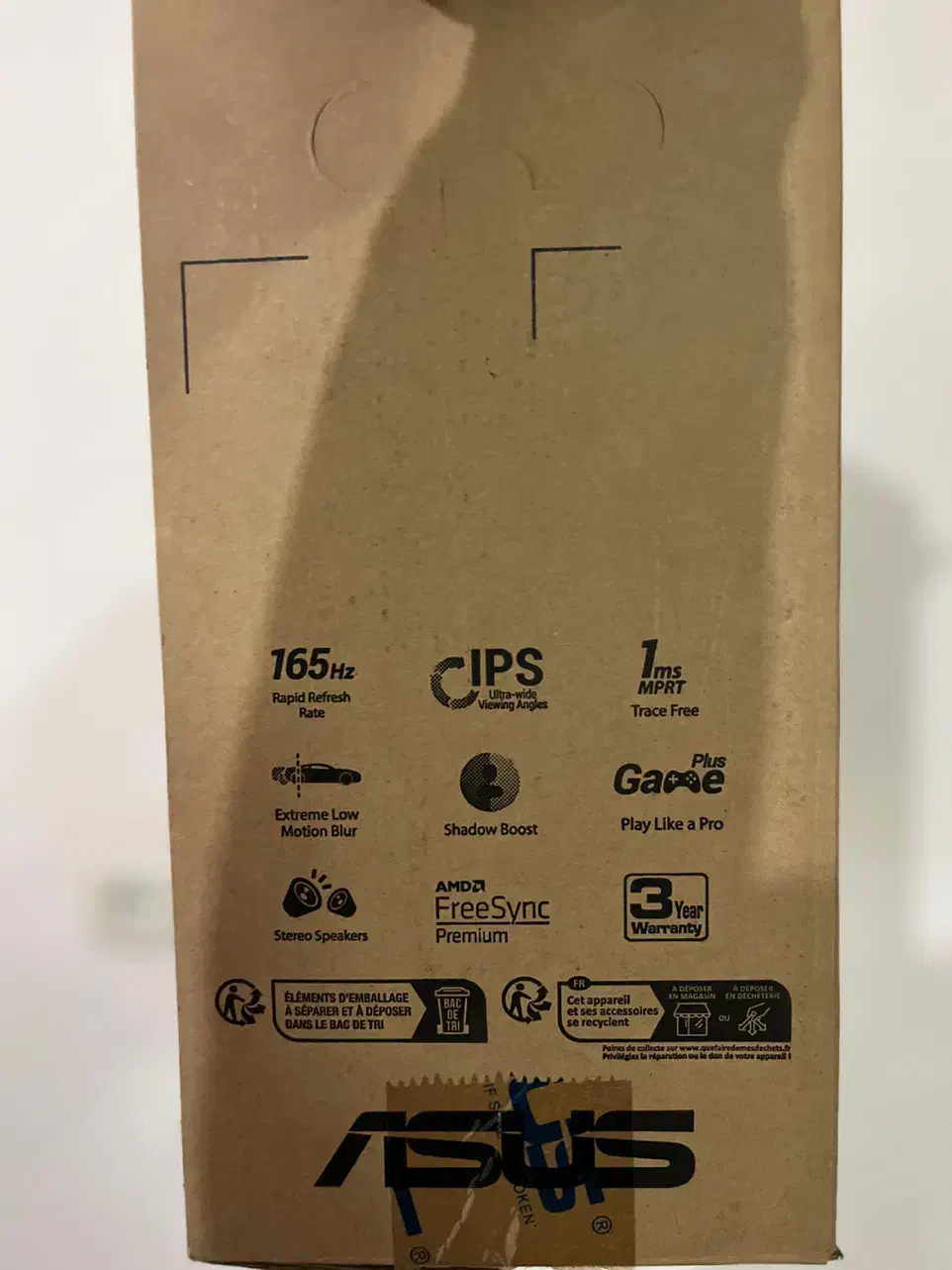 مانیتور گیمینگ asus tuf گارانتی اصلی الماس|قطعات و لوازم جانبی رایانه|قرچک, شهرک طلائیه|دیوار