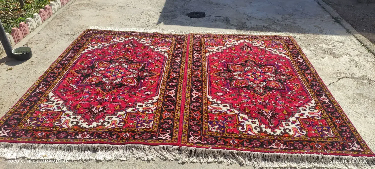 4 عدد فرش دستباف 6 متری|فرش|تبریز, |دیوار