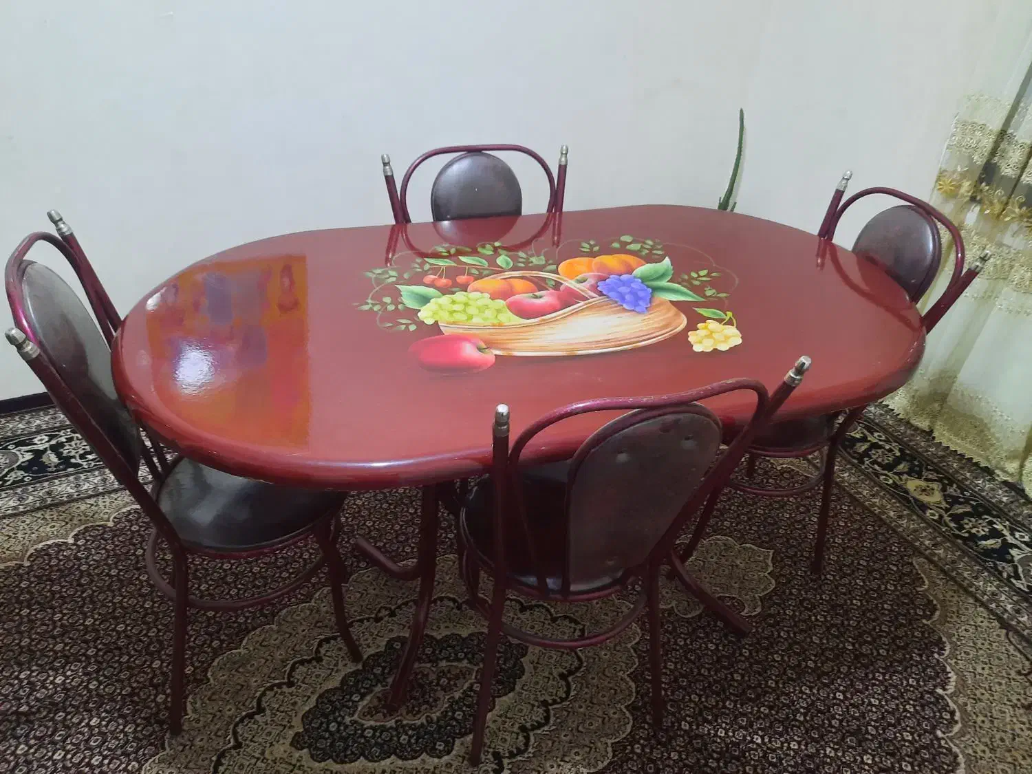 میز نهار خوری صندلی در نو|میز و صندلی غذاخوری|کوزران, |دیوار