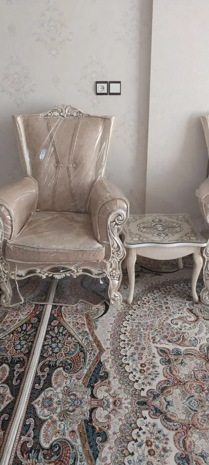 مبل 9 نفره|مبلمان خانگی و میز عسلی|خمینی‌شهر, |دیوار