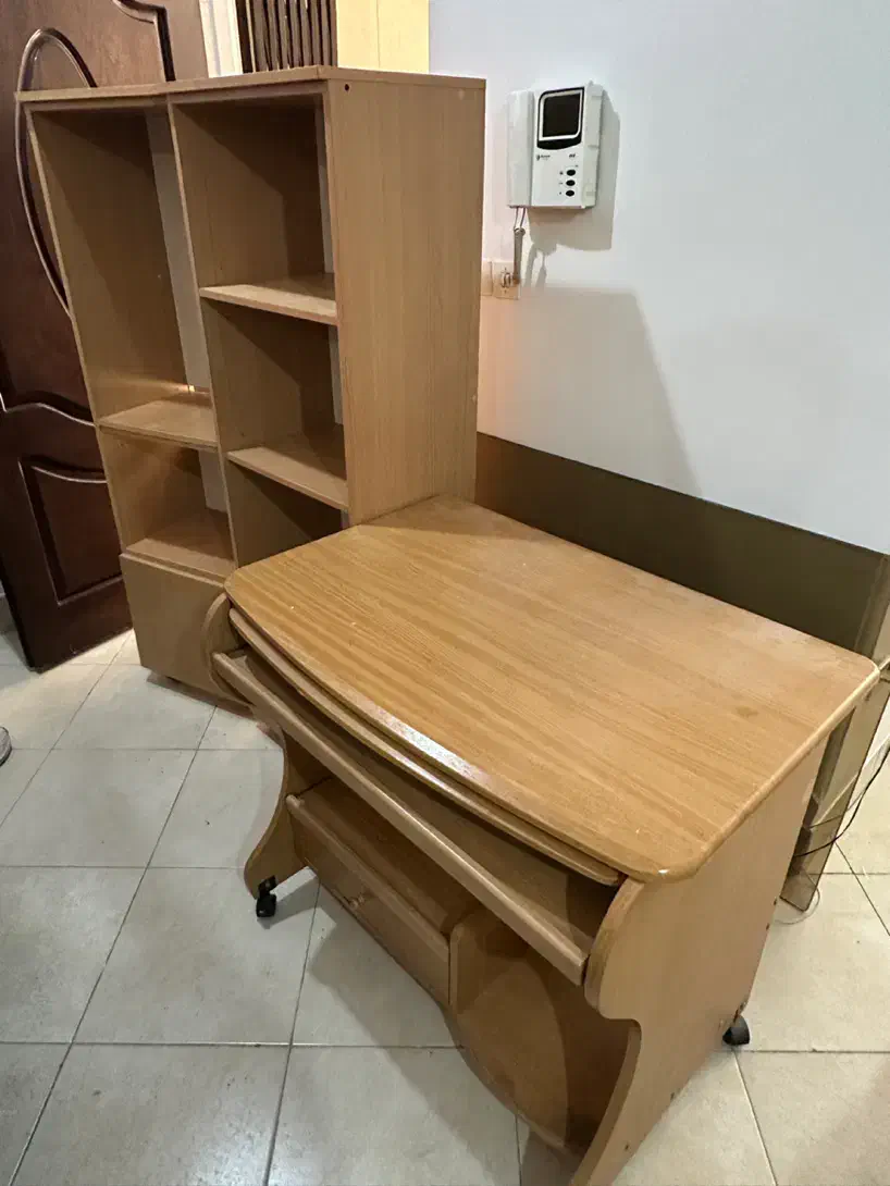 فروش ست میز تحریر و کتابخانه|میز تحریر و کامپیوتر|تهران, قاسم‌آباد|دیوار
