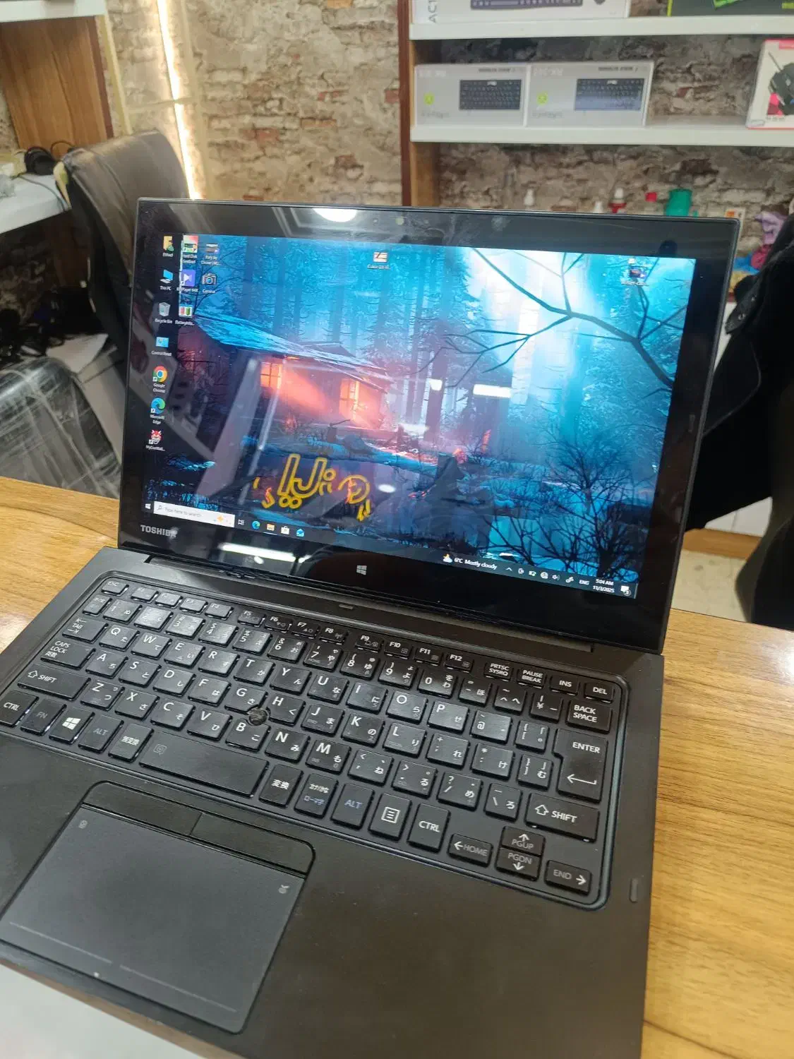 لپ تاپ توشیبا لمسی سیم کارت خور تبلت شو|رایانه همراه|اردبیل, |دیوار