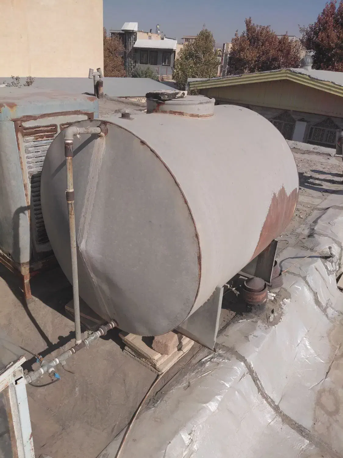 مخزن آب گالوانیزه|مصالح و تجهیزات ساختمان|بروجرد, |دیوار